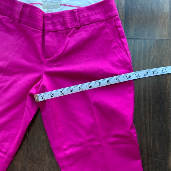 BANANA REPUBLIC Martin Fit Pink Ankle Pants Petite. Size 4P. - Picture 6 of 11